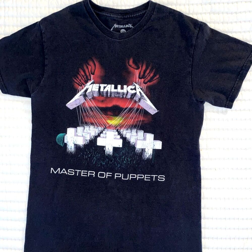 Metallica Master Of Puppets Y2K 90's Classic Rock -Small
